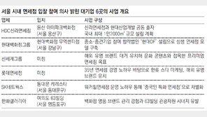 시내면세점 입찰 ‘필승카드’ 윤곽… 경쟁 가열 