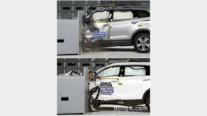 싼타페 Vs 쏘렌토, 충돌 안전성에서 엇갈린 운명