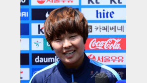 지소연 위풍당당 “1차전 브라질 꼭 잡겠다”