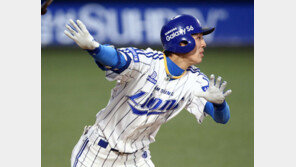 ‘꽃미남’ 구자욱, 홈런꽃이 피었습니다