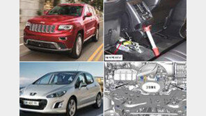 짚그랜드체로키·푸조308·시트로엥 피카소 리콜 실시…에어백ECU 부품결함·로어암 고정볼트 파손