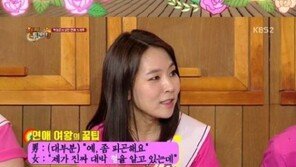‘해피투게더’ 곽정은 “관심있는 이성? 사심 없는 척 다가가”
