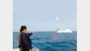 북한 SLBM 발사 사진 과연 조작일까