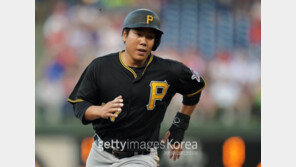 피츠버그 강정호, 4타수 3안타·1도루 기록…팀은 1-4 패배