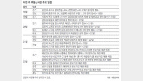 [부동산 캘린더]경남 거제시 등 전국 9곳 본보기집 개관