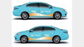 서울시, 하늘색 친환경 전기택시 40대로 확대 보급…연료비 저렴·대기질 개선 효과