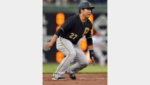 강정호 ‘1안타 1볼넷’ 타율 3할 복귀