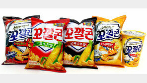 롯데제과, 4개월 만에 5000만 봉 판매… 꼬깔콘, 국민스낵 등극