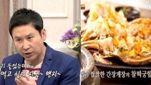 수요미식회 간장게장, ‘벌떡게’가 머길래? “男이 그렇게 먹는다”…신동엽 19금 개그? ‘헉!’
