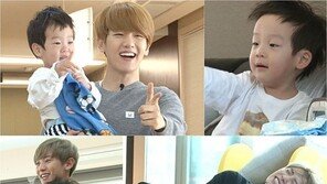 ‘슈퍼맨이 돌아왔다’ 서언·서준에 반한 찬열·백현, 연기투혼 불살라 “으악”