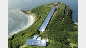 홍성 죽도, 태양광-풍력 활용 연내 ‘에너지 자립섬’ 탈바꿈