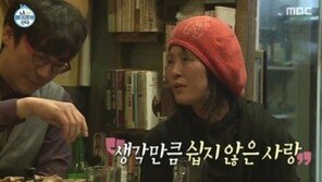 나혼자 황석정, 솔직한 결혼관 “달콤한 말 보단 성실남”