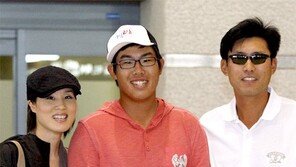 韓中 탁구커플의 아들, 골프 챔피언으로 홀로 서다