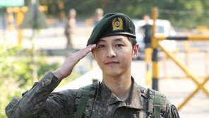 송중기 제대… “한화를 좋아 한다”, 한화 팬 인증?