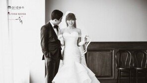 정주리, 웨딩화보 공개… “남편, 배우 뺨치는 옆모습”