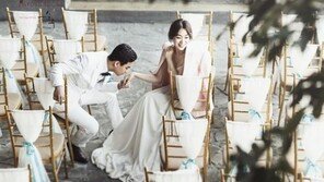정주리 웨딩화보, 1살 연하 예비신랑 보니… ‘훈남 포스’