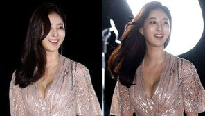 백상예술대상 김사랑, ‘시상식의 꽃’ 女배우 드레스 대결? 압도적 볼륨 레드카펫 ‘올킬!’
