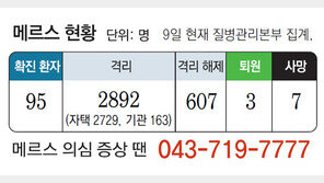 ‘제3 진원지’ 차단이 메르스 퇴치의 관건