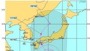 ‘강력한 위력’ 태풍 11호 낭카, 이동진로와 영향범위는? 주말에 한반도 영향