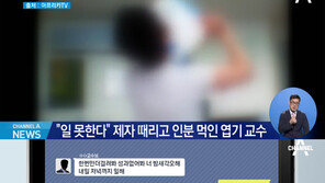 ‘인분교수’ 엽기적 가혹행위, 얼굴에 비닐봉지 씌우고 호신용 스프레이…피해자 상태는?