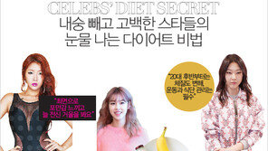 [우먼 동아일보 & 여성동아] “하루 세 끼 먹으면 살쪄요!” Celebs's Diet Secret~ 내숭 빼고 고백한 스타들의 눈물 나는 다이어트 비법
