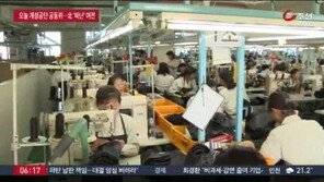 개성공단 최저임금 5%인상 합의, 월급 9만 원