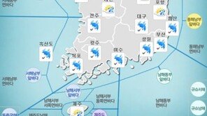 [오늘의 날씨]전국 곳곳 비, 경기 내륙 시간당 30mm…예상 강수량은?