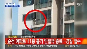 순천 아파트 인질극 종료, 경찰 철수…인질로 잡혔던 초등학생은 ‘안전’