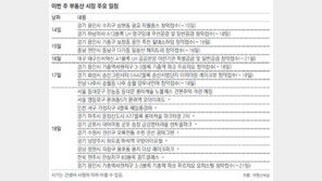 [부동산 캘린더]경기 용인 ‘광교 지웰홈스’ 등 9곳 청약접수