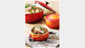 [우먼 동아일보 TV] 슈퍼 곡물 레시피 ʻ렌틸콩소시지구이ʼ 프랑스 셰프 장 폴 보레즈가 제안하는 르크루제 원형 냄비 요리