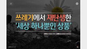 [카드뉴스]쓰레기에서 재탄생한 ‘세상 하나뿐인 상품’