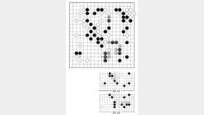 [바둑]제59기 국수전… 휘청거리는 백