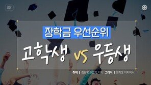 [카드뉴스] 고학생 vs 우등생? 장학금 지급기준 논란