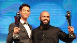 테임즈, 박병호 따돌리고 우즈·리오스 이어 역대 세 번째 외국인 MVP…신인왕은 ‘아기사자’ 구자욱