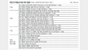 [부동산 캘린더]‘e편한세상 동탄’ 등 13곳 청약