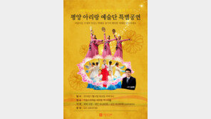 리솜스파캐슬, 평양 아리랑 예술단 설특별공연 