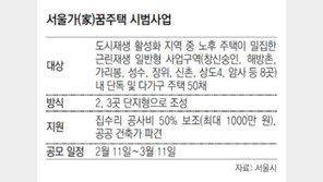 서울시 “낡은 집 고쳐 드립니다”