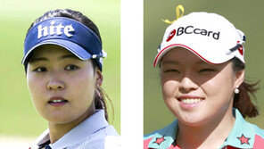 ‘감기 투혼’ 전인지, 데뷔전 2위로 출발