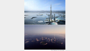 바다에 가라앉지 않게, 2045년 도쿄 청사진