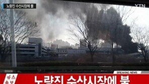 노량진 수산시장 화재, 상인 20여 명 대피… 화재 원인 조사중
