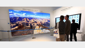 삼성-LG전자, 상업용 광고판 혁신 대결