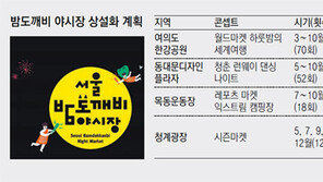 ‘밤도깨비 야시장’ 서울 새 명물 된다