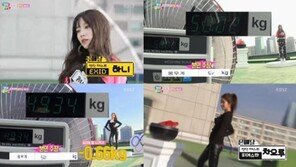 ‘본분 금메달’ 경리-하니 등 女 아이돌, 영하 13도 추위 속 섹시 댄스…알고보니 체중 테스트?