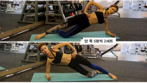 복부 다이어트 요가, 숨만 쉬고 11자 복근 만든다?