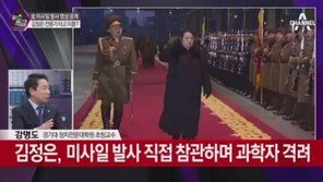 北 김정은, 전용기 이용해 미사일 발사장 시찰…군수라인 총출동