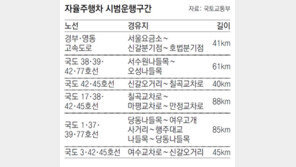 자율주행차, 2월말 고속도로 달린다
