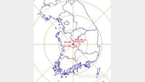 충남 금산서 규모 3.1 지진, 충청 및 전라 지역서 지진동 감지
