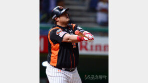 롯데 최준석 ‘130kg’…역대 최고 체중 이대호와 타이