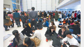 이번엔 강풍 탓… 또 발 묶인 제주공항