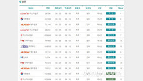 제주공항, 오늘(12일) 오전 항공기 정상 운항